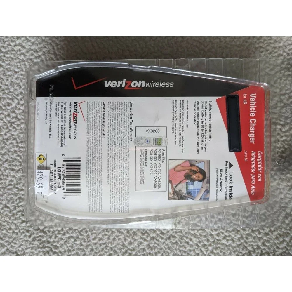 Verizon Wireless LG Vehicle Charger